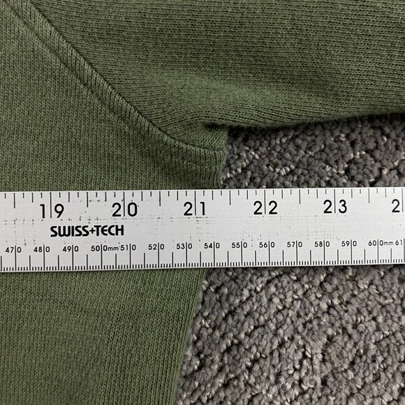 Peter Manning Cotton Crewneck Sweatshirt Sweater Men's 2X Green - Picture 7 of 8